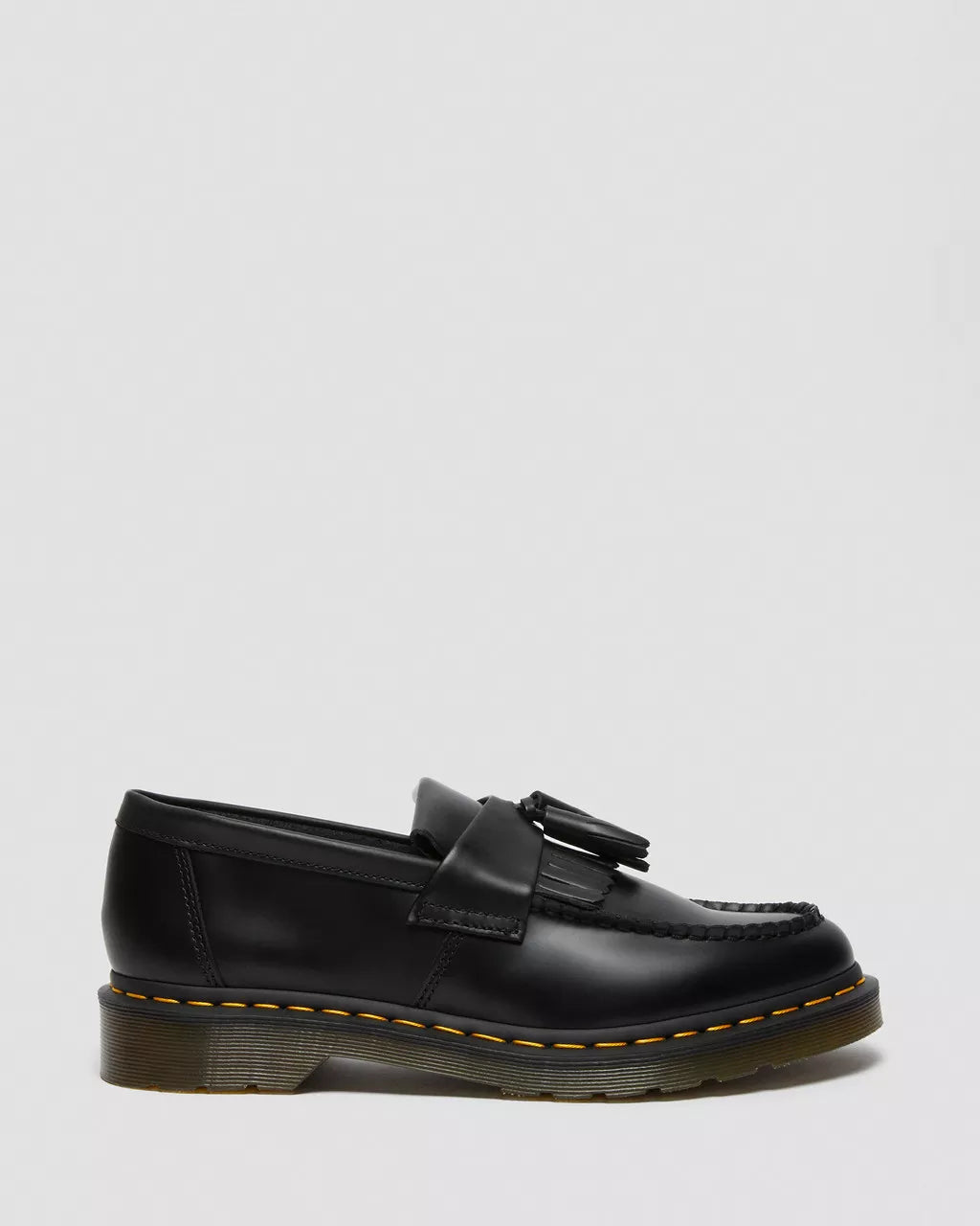 Noir & Blanc Loafers m. gul syning - Sort