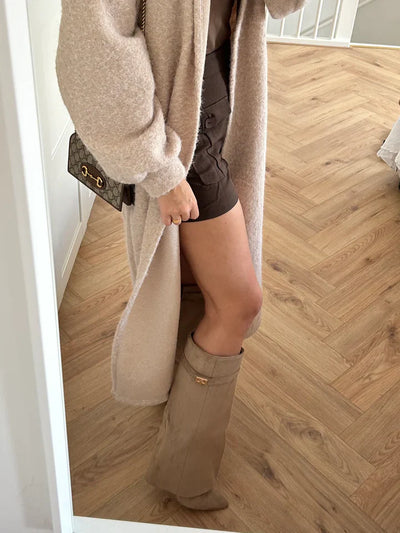 Molly Boots - Taupe