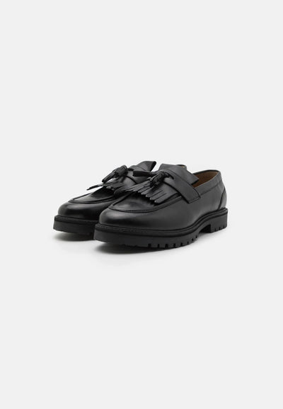 Noir & Blanc Loafers - Sort