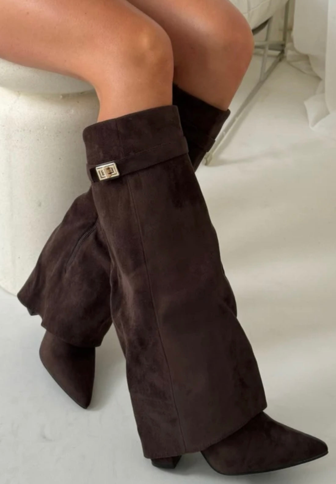 Molly Boots - Taupe