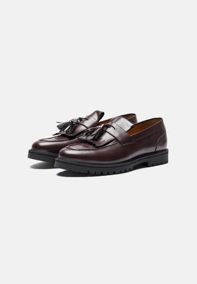 Noir & Blanc Loafers - Beaudoux